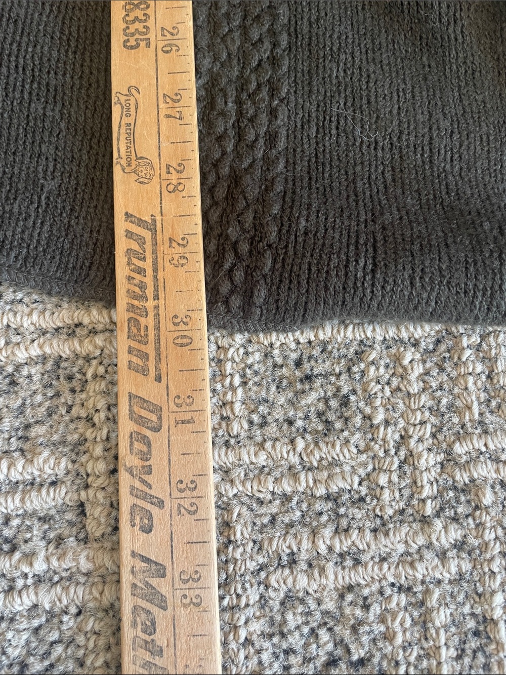 Cozy Open-Front Poncho Shrug in Charcoal Gray - Picture 10 of 10